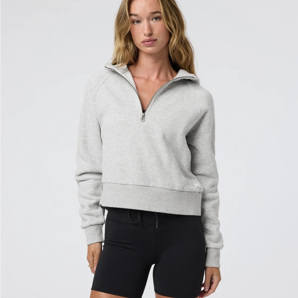 Quarter zip sweatshirt